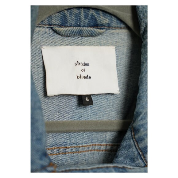 Cropped Denim Riding Jacket - Picture 4 of 4